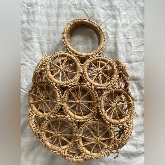 N/A Handbags - ❌ SOLD -  Straw Small Lemon Bag